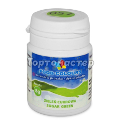 Краситель сухой Food Colours 057 Зеленый 8 гр Изображение Краситель сухой Food Colours 057 Зеленый 8 гр