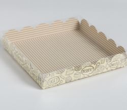 Изображение Коробка для пряников и печенья Desert, 18 × 18 × 3 см