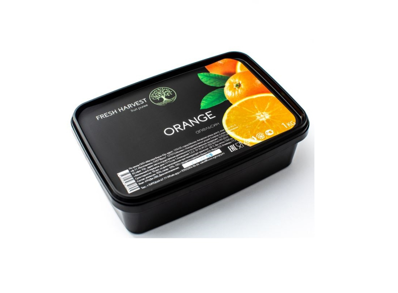 Пюре Апельсин Fresh Harvest, сах 10%, 1 кг Изображение Пюре Апельсин Fresh Harvest, сах 10%, 1 кг