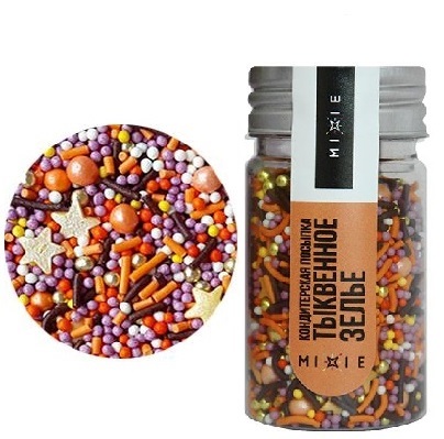 Посыпка MIXIE "Тыквенное зелье", 50 гр. Изображение Посыпка MIXIE "Тыквенное зелье", 50 гр.