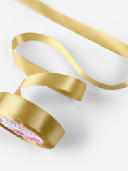 Изображение Лента атласная, 20 мм, 23±1 м, нежно-зелёная №65