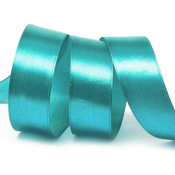 Изображение Лента атласная бледно-голубая 2 см, 22 м