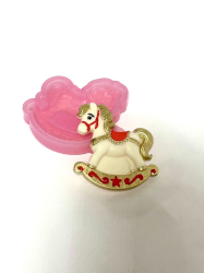 Изображение Молд Лошадка качалка 6,5 см, ТМ Лавка Кондитера