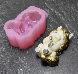 Изображение 3Д Молд Лошадка на спинке 6 см ТМ Лавка Кондитера