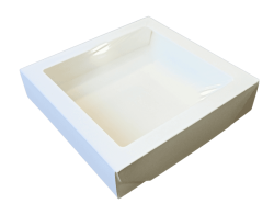 Изображение Белая коробка 20*20*4 см