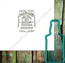 Изображение Вырубка+трафарет «Виски. Jack Daniels»
