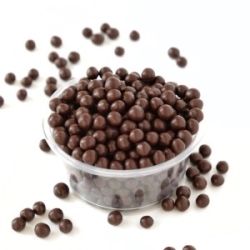 Изображение Шоколадные темные шарики с хрустящим слоем Callebaut, 50 гр