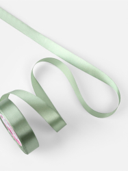 Изображение Лента атласная, 20 мм, 23±1 м, нежно-зелёная №65