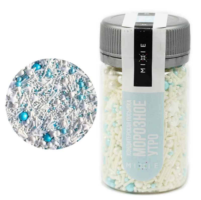 Посыпка MIXIE "Морозное утро", 50 гр. Изображение Посыпка MIXIE "Морозное утро", 50 гр.