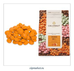 Изображение Оранжевый шоколад со вкусом апельсина Callebaut, 100 гр