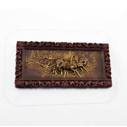 Изображение Форма пластиковая Плитка Русская Зима