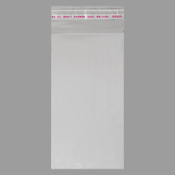 Изображение Пакетики с клеевым слоем, прозрачный 10 х 18/4 см, 10 шт