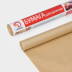 Изображение Бумага для выпечки, 30 см×10 м(+/-2см), в термоусадке