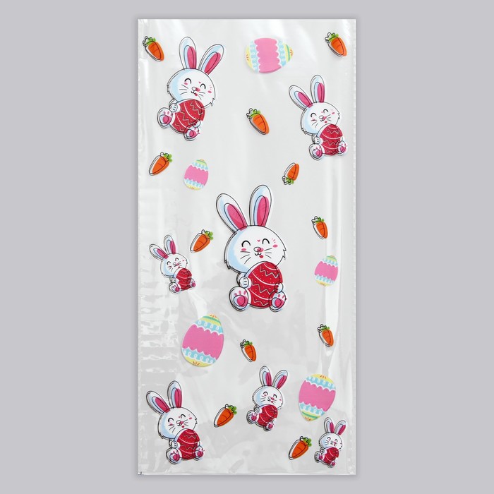 Изображение Пакет подарочный, Пасхальный кролик, 13×27 см