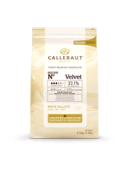 Изображение Шоколад белый Вельвет Callebaut 32%, 2,5 кг