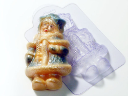 Форма пластиковая Снегурочка Изображение Форма пластиковая Снегурочка