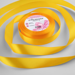 Изображение Лента атласная, 10 мм × 23 м, цвет нежно-розовый №43