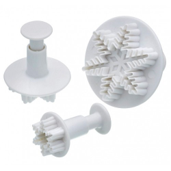 Изображение Плунжеры морозные Снежинки, 3 шт