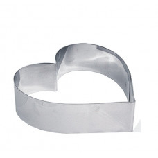 Изображение СЕРДЦЕ  д/выпечки нерж. 240*100 мм