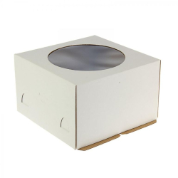 Коробка плотная 30*30*19 см (окно) Изображение Коробка плотная 30*30*19 см (окно)