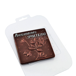Форма пластиковая "Любимому Учителю Цветок" Изображение Форма пластиковая "Любимому Учителю Цветок"