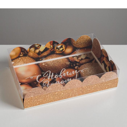 Изображение Коробка подарочная «С Новым годом!», 20 × 30 × 8 см