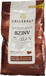 Изображение Шоколад молочный Callebaut 33,6%, 1 кг.