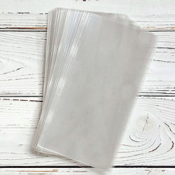 Пакетик прозрачный 8*12 см 100 шт без липкого слоя Изображение Пакетик прозрачный 8*12 см 100 шт без липкого слоя