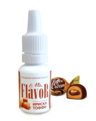 Ароматизатор Mr.Flavor Ириска (Тоффи) 10 мл. Изображение Ароматизатор Mr.Flavor Ириска (Тоффи) 10 мл.