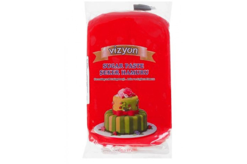 Изображение Мастика Vizyon Красная 0,5 кг