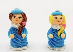 Изображение Сахарная фигурка Снегурочка