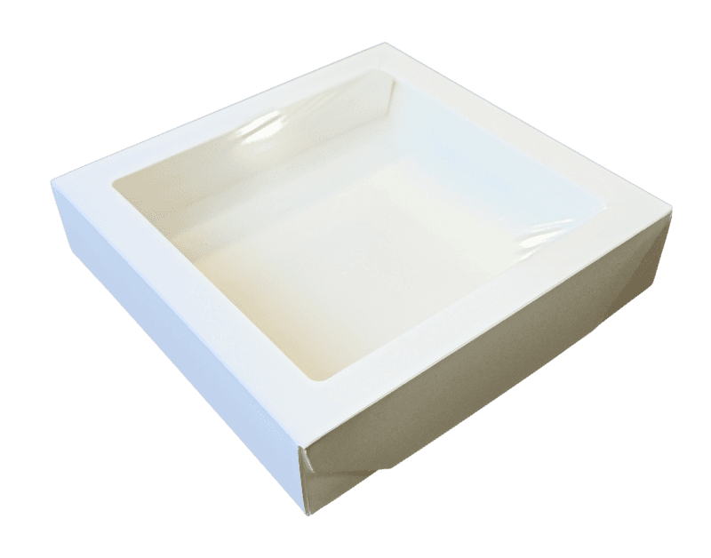 Изображение Белая коробка 20*20*4 см