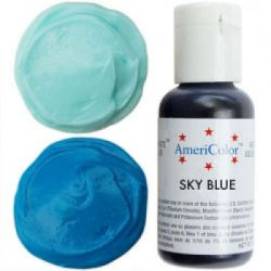 Изображение Пищевые красители Americolor 103 Sky Blue, 21 гр