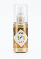 Изображение Сухой Блестящий Краситель с распылителем Mr.Flavor Золотая искра 10гр