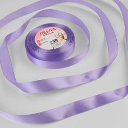 Изображение Лента атласная сиреневая №21 2 см, 22 м