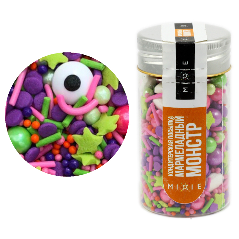 Изображение Посыпка MIXIE "Мармеладный монстр", 50 гр
