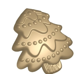 Форма пластиковая Праздничная Елка Изображение Форма пластиковая Праздничная Елка