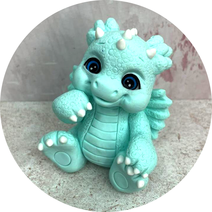 Изображение 3д Молд Дракон, 8,5 см ТМ Лавка Кондитера