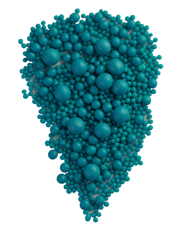 Изображение Драже зерновое №147 Темная бирюза, 50 гр