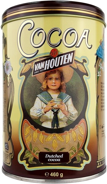 Какао порошок Van Houten VH Cacao tin large, 460 г Изображение Какао порошок Van Houten VH Cacao tin large, 460 г