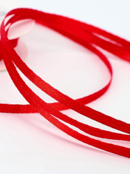 Лента атласная, 20 мм × 23 ± 1 м, цвет насыщенный зелёный Изображение Лента атласная, 20 мм × 23 ± 1 м, цвет насыщенный зелёный