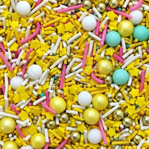 Посыпка MIXIE "Лимонная шипучка", 50 гр Изображение Посыпка MIXIE "Лимонная шипучка", 50 гр