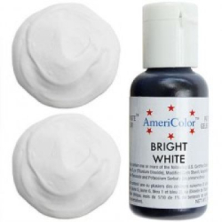 Изображение Пищевые красители Americolor 126 Bright white, 21 гр