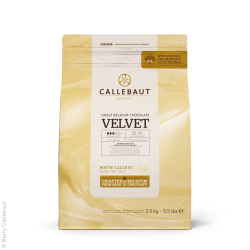 Изображение Шоколад белый Вельвет Callebaut 32%, 1 кг.