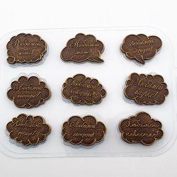 Изображение Форма пластиковая Тексты Любимой Женщине