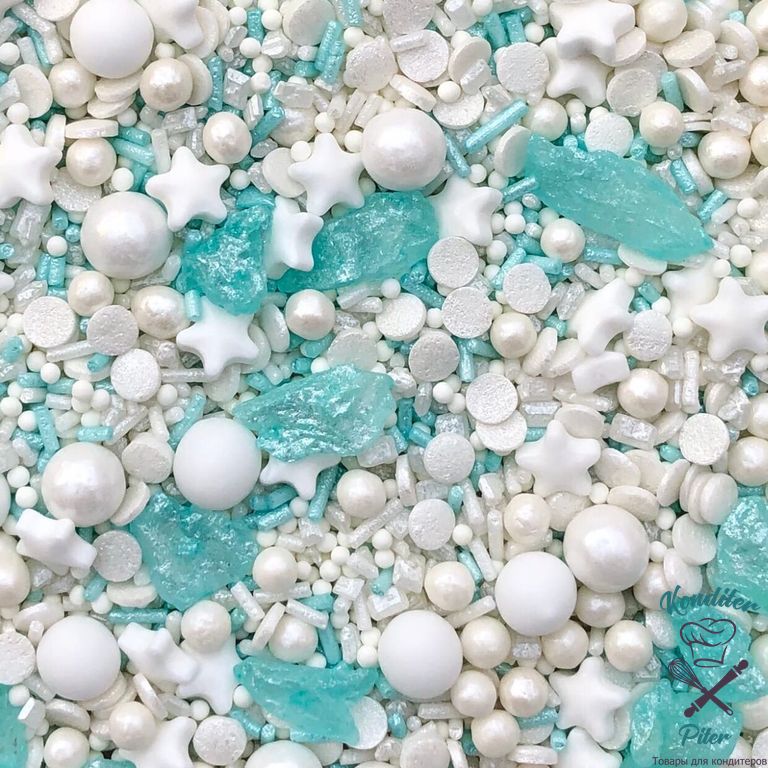 Посыпка MIXIE "Морозное утро 2.0", 50 гр Изображение Посыпка MIXIE "Морозное утро 2.0", 50 гр