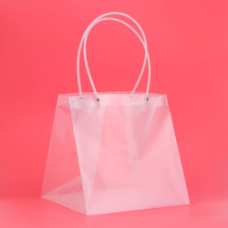 Изображение Пакет подарочный ПП, прозрачный 28×25×28 см
