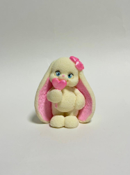 Изображение Фигурка из глазури Зайка с леденцом