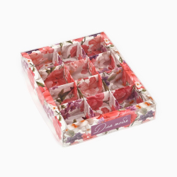 Изображение Коробка под 12 конфет «Сладкого Нового года!», 14.5 х 18.5 х 3 см