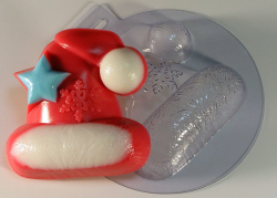 Изображение Форма пластиковая Рождественский колпак